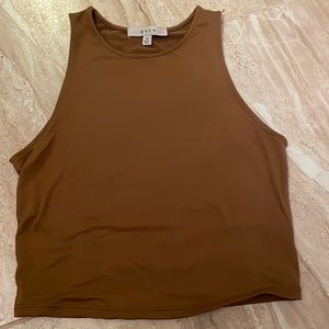 Brown Halter Top